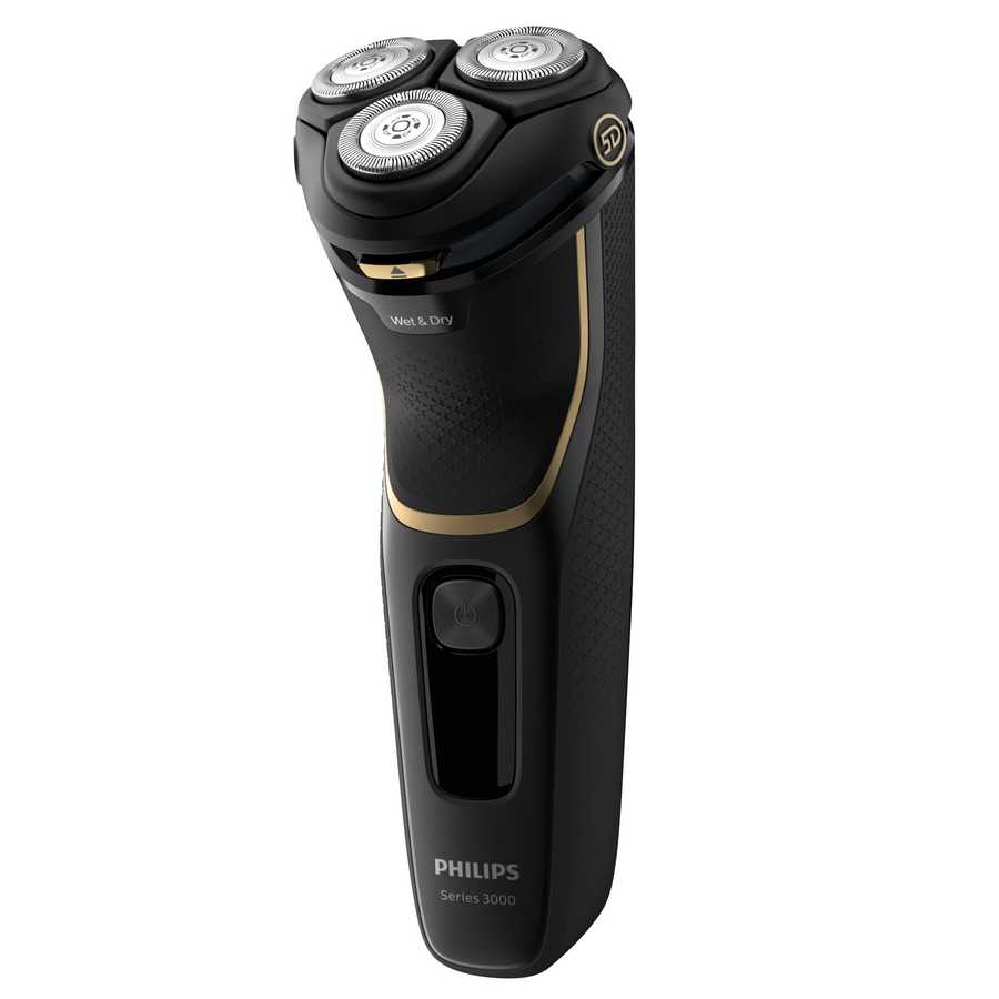 Купить Электробритва PHILIPS Series 3000 S3333/54, черный и золотистый ...